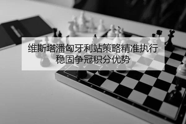 维斯塔潘匈牙利站策略精准执行 稳固争冠积分优势