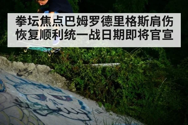 拳坛焦点巴姆罗德里格斯肩伤恢复顺利统一战日期即将官宣